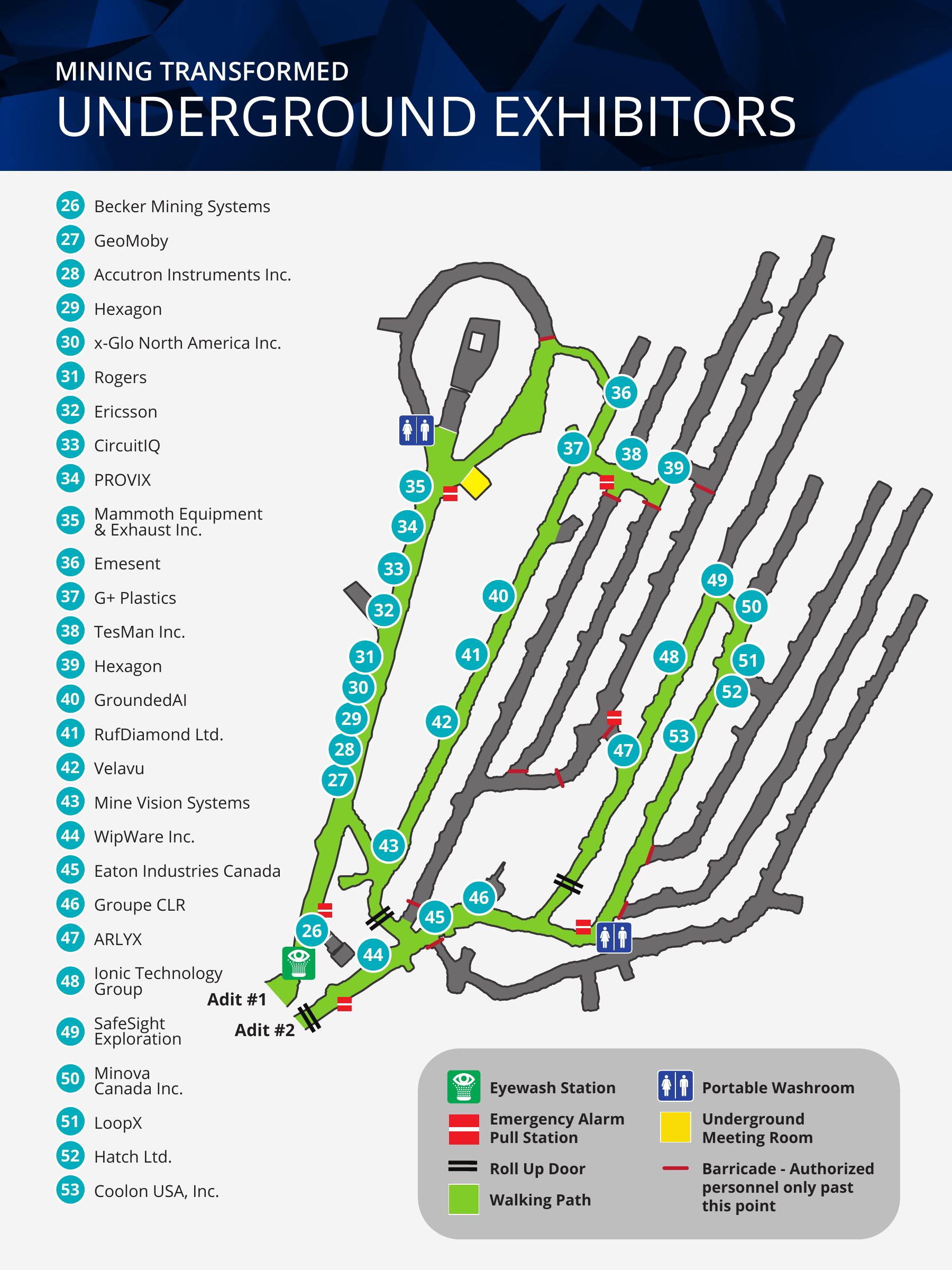 Underground wayfinding preview